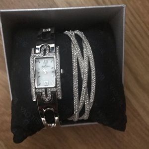 Bulova watch and bracelet